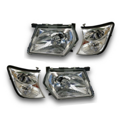 Head Lights & Corner Lights for GU Nissan Patrol Y61 09/2001-08/2004-Auto Lighting Garage