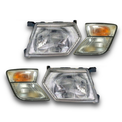 Head Lights & Corner Lights for GU Nissan Patrol Y61 10/1997-09/2001-Auto Lighting Garage