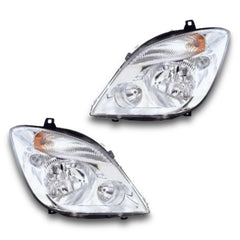 Head Lights WITHOUT Fog Light for Mercedes Benz Sprinter Van W906 10/2006-10/2013-Auto Lighting Garage