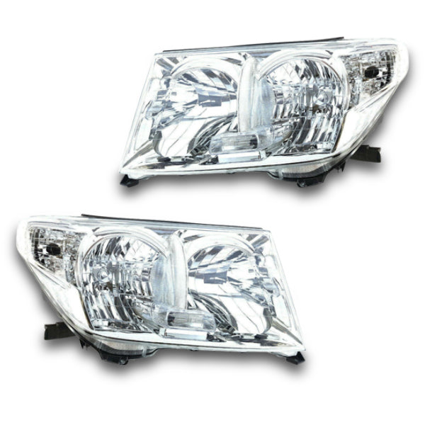 Head Lights for 200 Series Toyota Landcruiser 08/2007-12/2011-Auto Lighting Garage