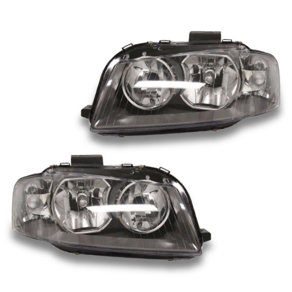 Head Lights for Audi A3 8P Series 1 Hatchback 2004-2008-Auto Lighting Garage