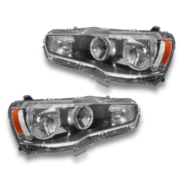 Head Lights for CJ Mitsubishi Lancer Sedan & Hatchback 2007-2015-Auto Lighting Garage