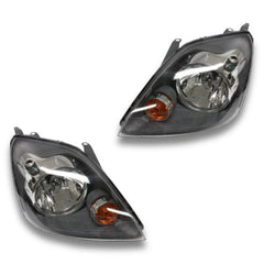 Head Lights for Ford Fiesta WQ 10/2005-08/2008 - Dark Grey-Auto Lighting Garage