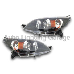 Head Lights for Mazda 3 BK 5-Door Hatch 01/2004-04/2009-Auto Lighting Garage