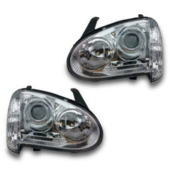 Head Lights with Electric Adjustment for Great Wall V240 Ute 06/2009-08/2011-Auto Lighting Garage