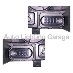 Head Lights with Manual Adjustment for Great Wall V240 Ute 06/2009-08/2011-Auto Lighting Garage