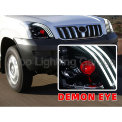 LED DRL Projector Head Lights with Sequential Indicators for 120 Series Toyota Prado 2003-2009-Auto Lighting Garage