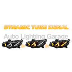 LED DRL Projector Head Lights with Sequential Indicators for Honda Civic 2016-2021-Auto Lighting Garage