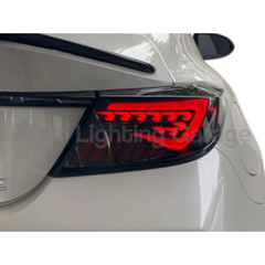 LED Tail Lights with Sequential Indicators, Red DRL & Clear Lens for Toyota 86 & Subaru BRZ 2022+ Models-Auto Lighting Garage