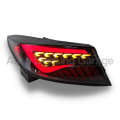 LED Tail Lights with Sequential Indicators, Red DRL & Clear Lens for Toyota 86 & Subaru BRZ 2022+ Models-Auto Lighting Garage