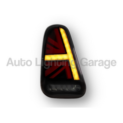 LED Tail Lights with Sequential Indicators & Smoked Black Lens for Mini Cooper Hatch 2001-2006-Auto Lighting Garage