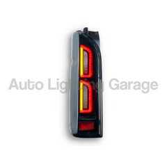 LED Tail Lights with Sequential Indicators & Smoked Black Lens for Toyota Hiace 2004-2020-Auto Lighting Garage