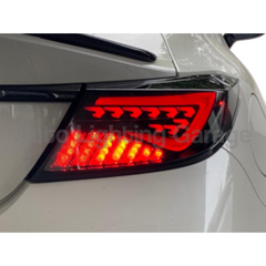 LED Tail Lights with Sequential Indicators, White DRL & Clear Lens for Toyota 86 & Subaru BRZ 2022+ Models-Auto Lighting Garage