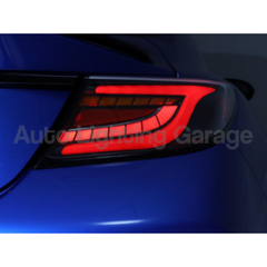 LED Tail Lights with Sequential Indicators, White DRL & Clear Lens for Toyota 86 & Subaru BRZ 2022+ Models-Auto Lighting Garage