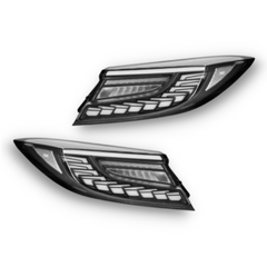 LED Tail Lights with Sequential Indicators for Toyota 86 & Subaru BRZ 2022+ Models - Black/White-Auto Lighting Garage