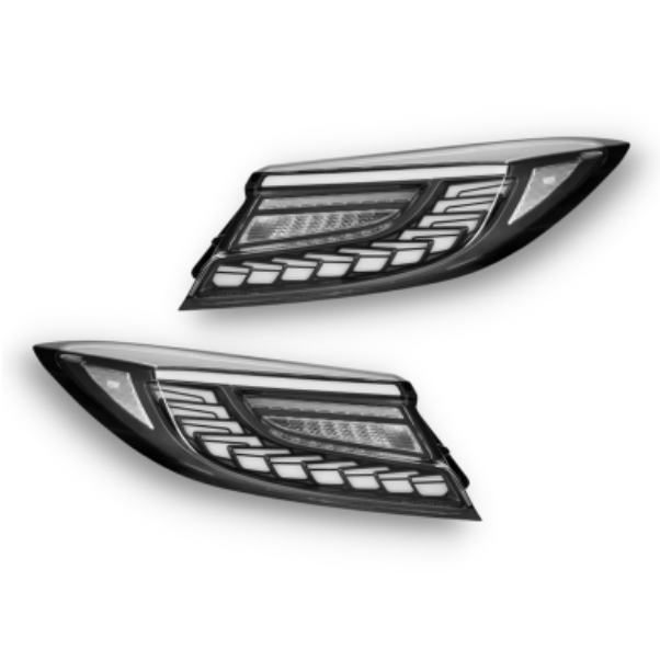 LED Tail Lights with Sequential Indicators for Toyota 86 & Subaru BRZ 2022+ Models - Black/White-Auto Lighting Garage