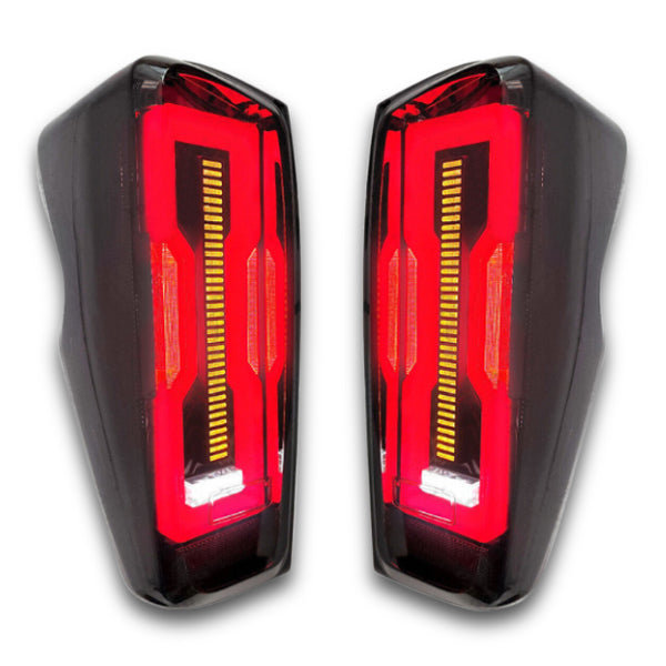 LED Tail Lights with Smoked Black Lens for Isuzu D-Max 2019-Onwards-Auto Lighting Garage