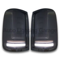 LED Tail Lights with Smoked Black Lens for Volkswagen Amarok 02/2011-2020-Auto Lighting Garage