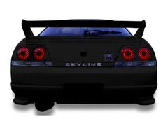 LED Tail Lights for R33 Nissan Skyline Coupe GTR / GTST - Clear/Red (1995 - 1998 Models)