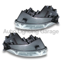 Projector Head Lights for Great Wall V200 / V240 Ute 08/2011-2015 - Black-Auto Lighting Garage