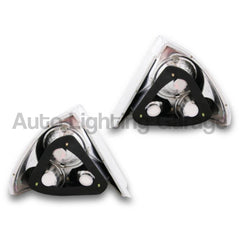 Tail Lights for CE Mitsubishi Lancer 4-Door Sedan & 2-Door Coupe 06/1996-07/2003 - Chrome-Auto Lighting Garage