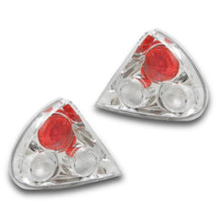 Tail Lights for CE Mitsubishi Lancer 4-Door Sedan & 2-Door Coupe 06/1996-07/2003 - Chrome-Auto Lighting Garage