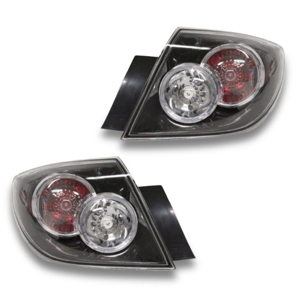 Tail Lights for Mazda 3 BK Series 2 Maxx / Neo 5-Door Hatch 07/2006-04/2009-Auto Lighting Garage