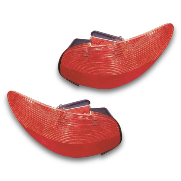 Tail Lights for Peugeot 206 XR 3-Door & 5-Door Hatch 10/1999-05/2003-Auto Lighting Garage