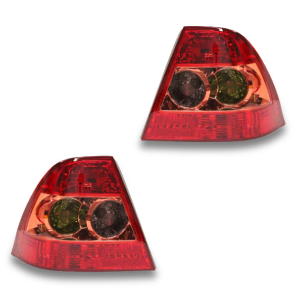 Tail Lights for Toyota Corolla ZZE122 Sedan 04/2004-04/2007-Auto Lighting Garage