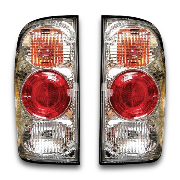 Tail Lights for Toyota Hilux 10/1997-01/2005 - Chrome-Auto Lighting Garage