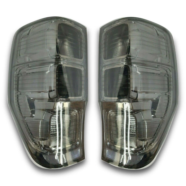 Tail Lights with Smoked Black Lens for PX1 / PX2 Ford Ranger 09/2011-2020-Auto Lighting Garage