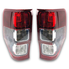 Tail Lights with Smoked Lens for Ford Ranger Wildtrak 09/2011-2022-Auto Lighting Garage