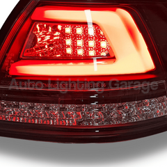 3D LED Tail Lights with Sequential Indicators & Clear Lens for VE Holden Commodore Sedan 2006-2013-Auto Lighting Garage