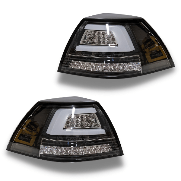 3D LED Tail Lights with Sequential Indicators & Clear Lens for VE Holden Commodore Sedan 2006-2013-Auto Lighting Garage