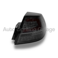 3D LED Tail Lights with Sequential Indicators, Red Bar & Smoked Black Lens for VE Holden Commodore Sedan 2006-2013 - Auto Lighting Garage