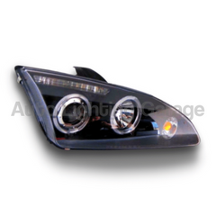 Angel Eye CCFL Projector Head Lights for Ford Focus XR5 2004-2007 - Black-Auto Lighting Garage