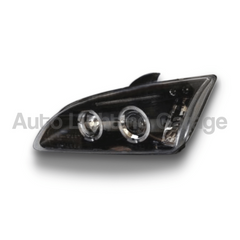 Angel Eye Projector Head Lights for Ford Focus XR5 MK2 2004-2007 - Black-Auto Lighting Garage