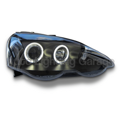 Angel Eye Projector Head Lights for Honda Integra DC5 2001-2003 - Black-Auto Lighting Garage