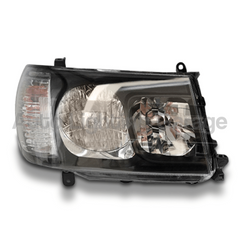 Head Lights for 100 Series Toyota Landcruiser 01/1998-04/2005 - Black-Auto Lighting Garage