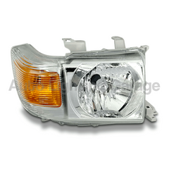 Head Lights for 70 / 76 / 78 / 79 Series Toyota Landcruiser 01/2007-Onwards-Auto Lighting Garage