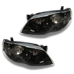 Head Lights for BF XT MK2 Ford Falcon - Black-Auto Lighting Garage