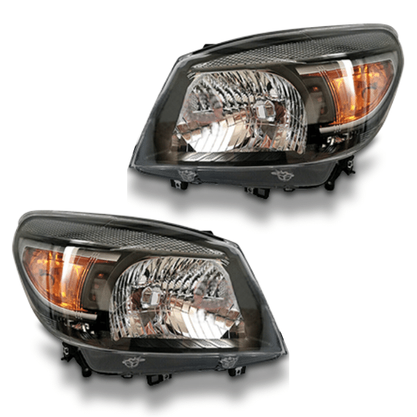 Head Lights for PK Ford Ranger 2009-2011 - Black-Auto Lighting Garage