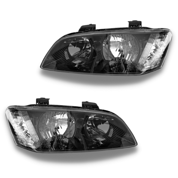 Head Lights for VE Holden Commodore Series 1 - Black Altezza Style-Auto Lighting Garage