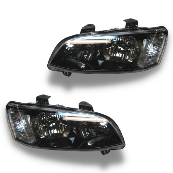 Head Lights for VE Holden Commodore Series 2 - Black Altezza Style-Auto Lighting Garage