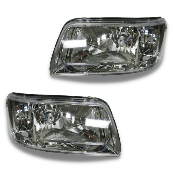 Head Lights for Volkswagen Transporter T5 2003-2009 - Chrome-Auto Lighting Garage