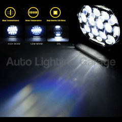 LED 150W Head Lights for 60 / 70 / 73 / 75 / 78 / 79 Series Toyota Landcruiser-Auto Lighting Garage