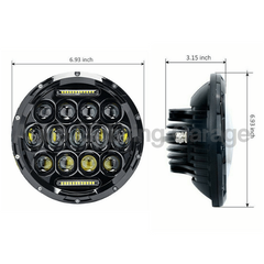 LED 150W Head Lights for 60 / 70 / 73 / 75 / 78 / 79 Series Toyota Landcruiser-Auto Lighting Garage