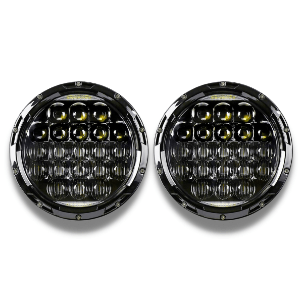 LED 210W Head Lights for 60 / 70 / 73 / 75 / 78 / 79 Series Toyota Landcruiser-Auto Lighting Garage