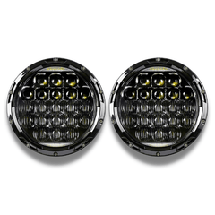 LED 210W Head Lights for Land Rover Defender 90 / 110-Auto Lighting Garage