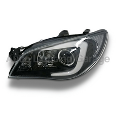 LED 3D DRL Projector Head Lights for Subaru Impreza WRX / WRX STI 2005-2007 - Black-Auto Lighting Garage